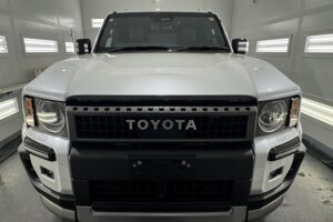 トヨタ ランドクルーザープラド 千葉市　プロテクションフィルム施工後　完成写真