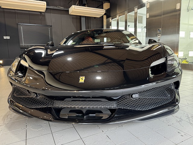 フェラーリ 296GTS 　中野区　プロテクションフィルム施工後　完成写真