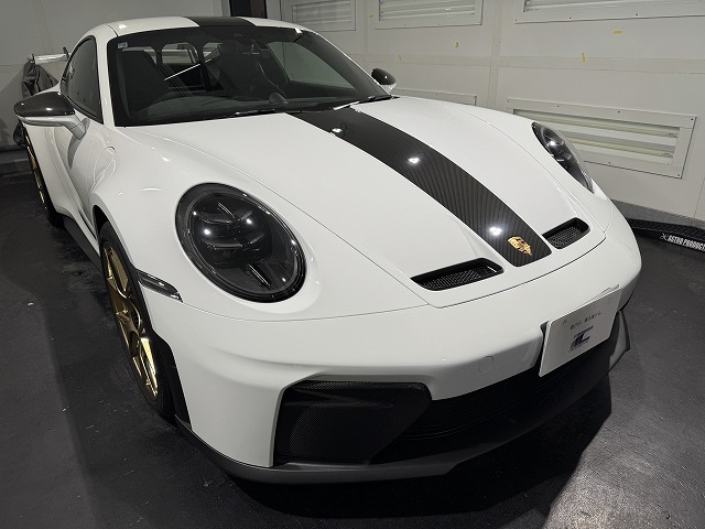 ポルシェ 911GT3 武蔵野市　セラミックコーティング施工後　完成写真