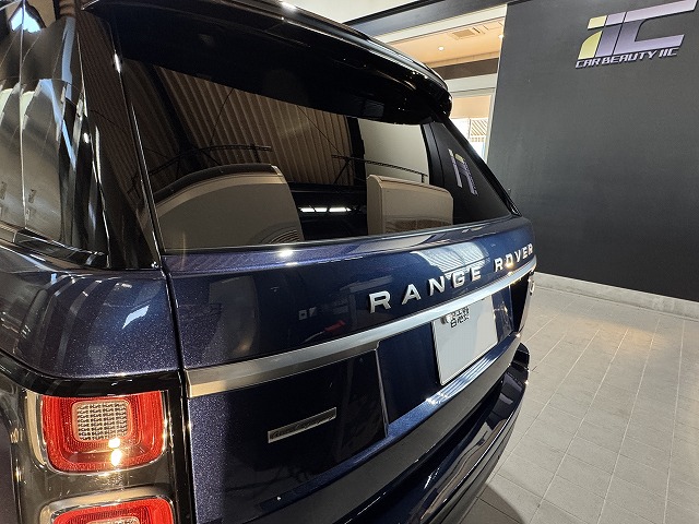 ランドローバー レンジローバー 習志野市　プレミアムメンテナンス施工後　完成写真