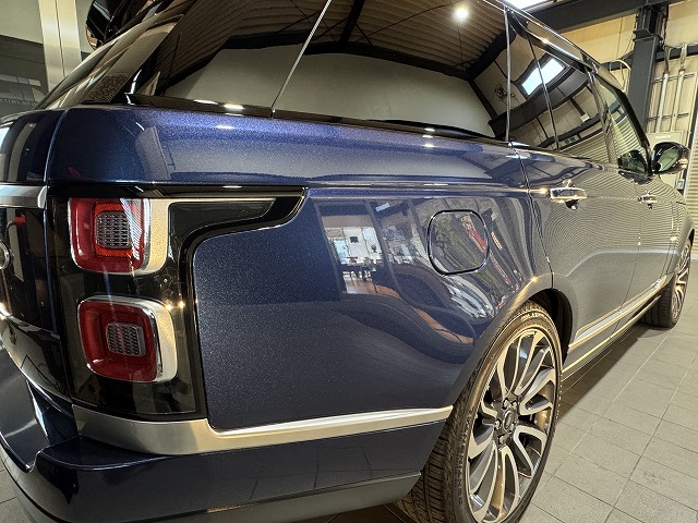 ランドローバー レンジローバー 習志野市　プレミアムメンテナンス施工後　完成写真