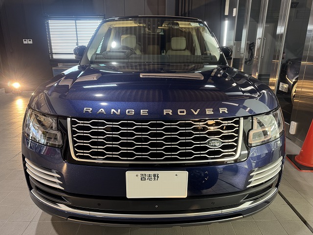 ランドローバー レンジローバー 習志野市　プレミアムメンテナンス施工後　完成写真