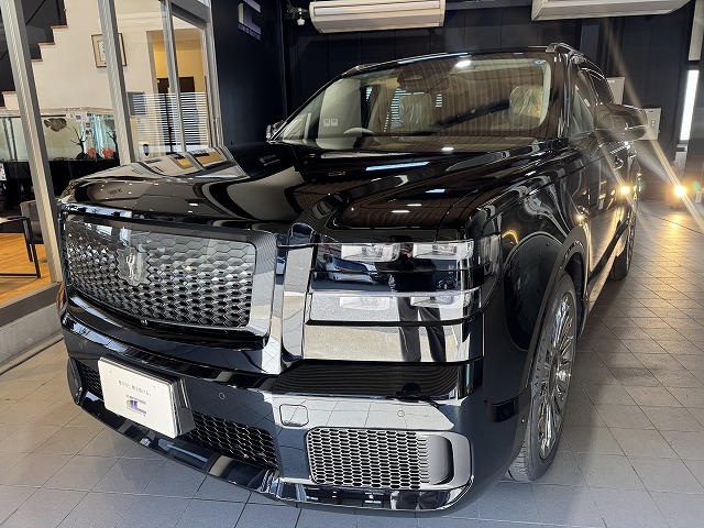 トヨタ センチュリー　三郷市　セラミックコーティング施工後　完成写真