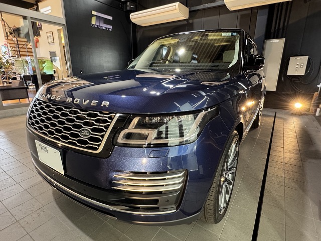 ランドローバー レンジローバー 習志野市　プレミアムメンテナンス施工後　完成写真