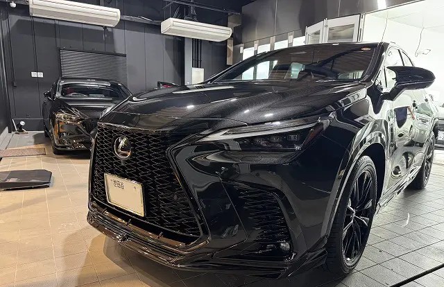 レクサス・NX450h+にプロテクションフィルムを施工