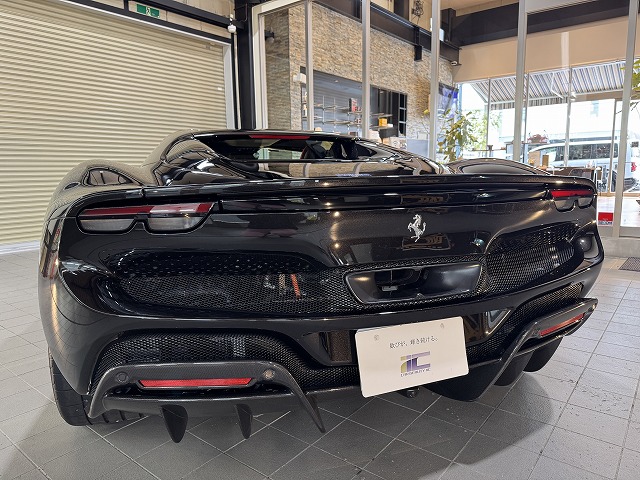 フェラーリ 296GTS 　中野区　プロテクションフィルム施工後　完成写真