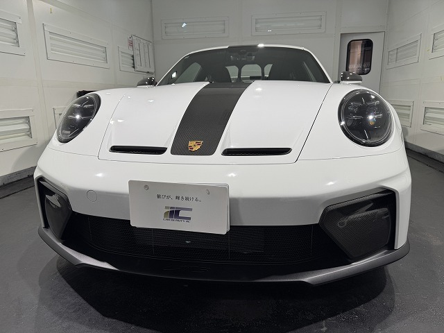 ポルシェ 911GT3 武蔵野市　セラミックコーティング施工後　完成写真