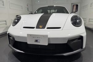 ポルシェ GT3 武蔵野市　プロテクションフィルム施工後　完成写真