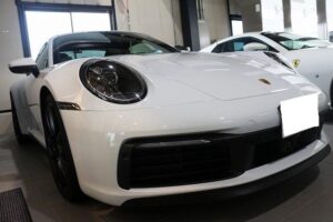 東京都 世田谷区 ポルシェ９１１カレラS プロテクションフィルム 施工完了
