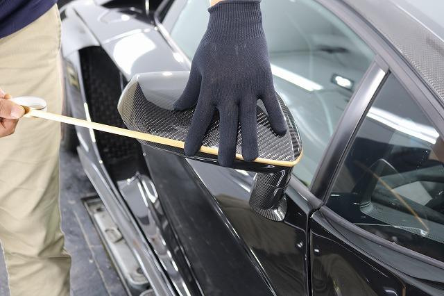 東京都江東区 ランボルギーニアヴェンタドール空 カーフィルム4