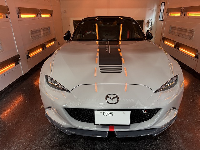 マツダMSRロードスター12R　船橋市　遠赤外線熱乾燥中