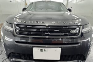 レンジローバーイヴォーク　プロテクションフィルム施工後　完成写真　市川市