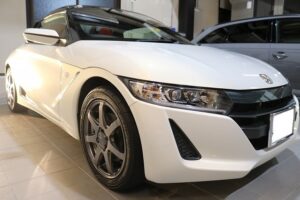 ホンダS660 雨染みにお悩みの方にオススメのコーティング施工♪千葉県より