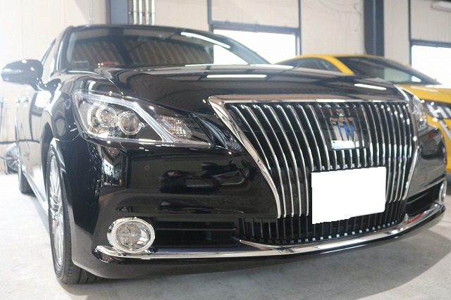 神奈川県大和市　クラウンマジェスタ　コーティング