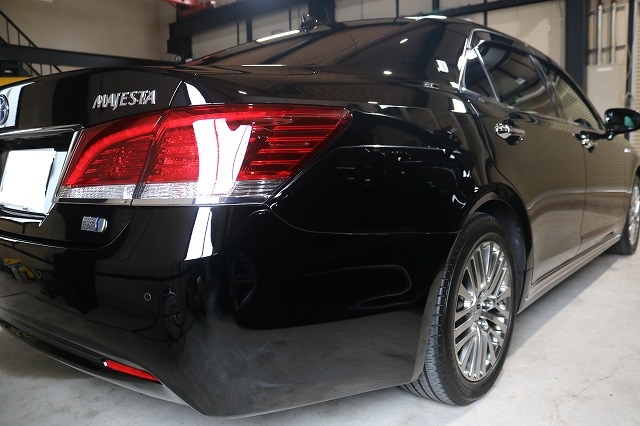 神奈川県大和市　クラウンマジェスタ　コーティング