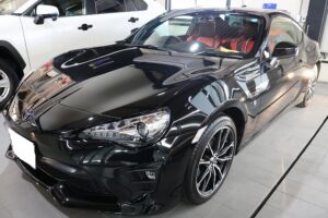 小キズが消える？新車以上の輝きになったトヨタ８６のコーティング♪千葉県野田市より