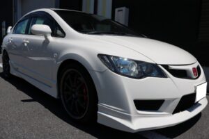 千葉県柏市よりホンダシビックタイプRに驚異のカーコーティング施工