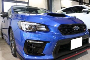 スバルWRXがご入庫です。画期的なカーコーティングを施工しました♪