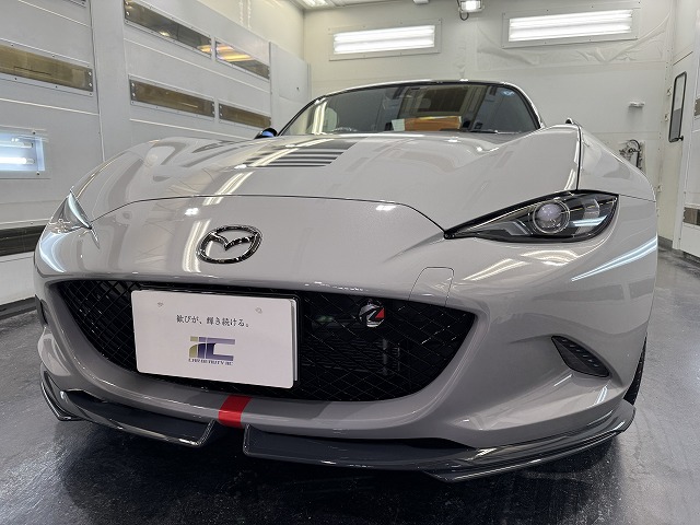 マツダMSRロードスター12R　船橋市　セラミックコーティング施工後　完成写真