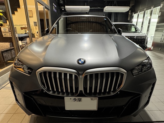 BMW X5　町田市　セラミックコーティング施工後　完成写真