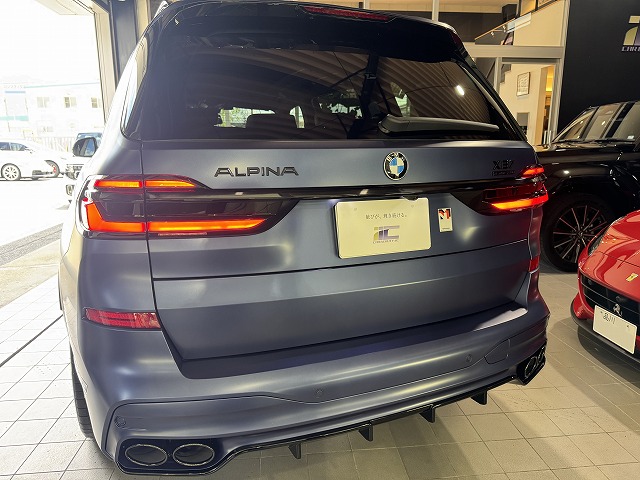 完成 2 - トータルカービューティIIC BMWアルピナXD7 プロテクションフィルム施工後 完成写真 市川市