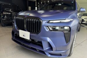 BMWアルピナXD7　プロテクションフィルム施工後　完成写真　市川市