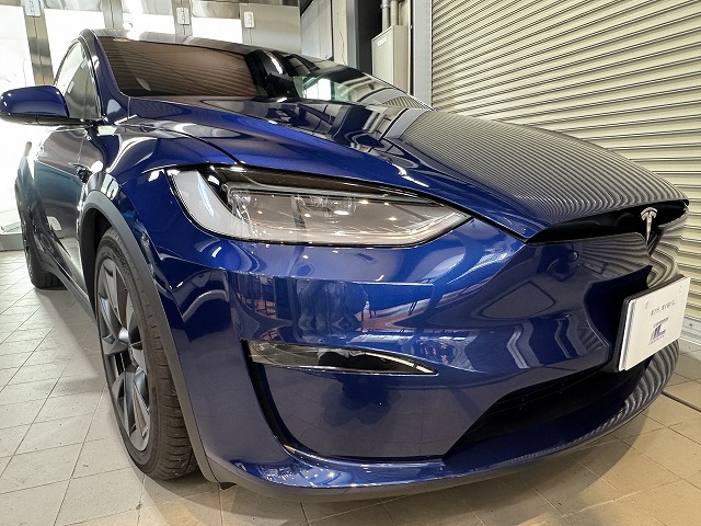 完成 3 - トータルカービューティIIC テスラモデルX 浦安市 セラミックコーティング施工後 完成写真