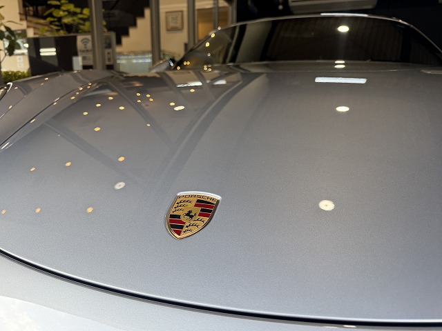 ポルシェ718ケイマン　セラミックコーティング施工後　完成写真　印西市