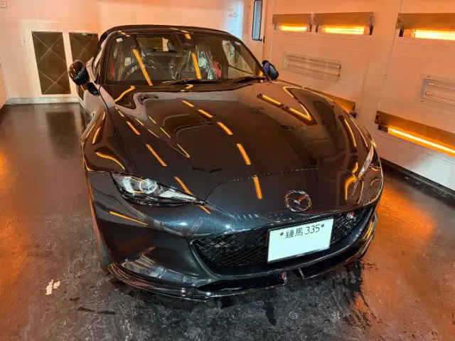 【マツダロードスター】セラミックコーティング(東京都新宿区) - トータルカービューティIIC マツダロードスター 遠赤外線乾燥
