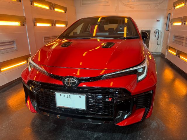 トヨタ GRカローラ　遠赤外線乾燥
