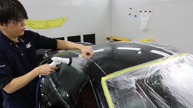 - トータルカービューティIIC ポルシェ911ターボSにフルプロテクション施工です 東京都 千葉県 XPEL ULTIMATE PULS