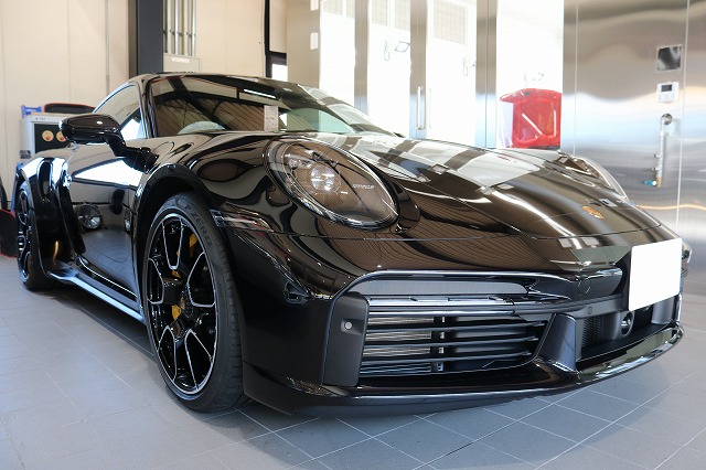 - トータルカービューティIIC ポルシェ911ターボSにフルプロテクション施工です 東京都 千葉県 XPEL ULTIMATE PULS