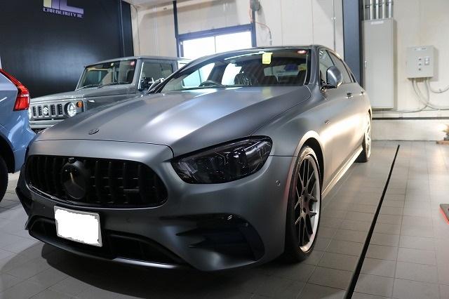 - トータルカービューティIIC 東京都 足立区 メルセデスベンツ AMG・E53 プロテクションフィルム