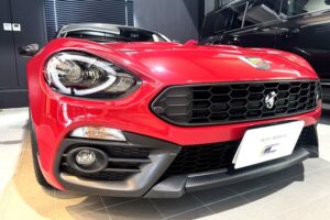【アバルト124スパイダー】セラミックコーティング（市川市）