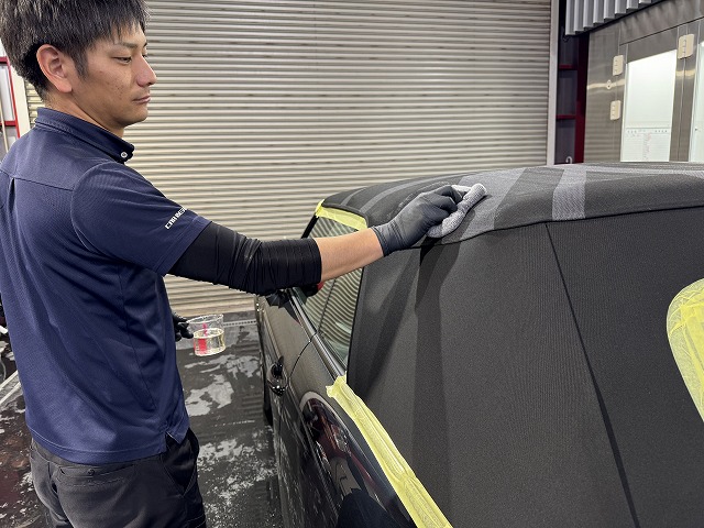 幌コーティング - トータルカービューティIIC 幌コーティング