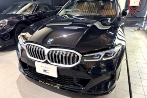 BMWアルピナ　黒　セラミックコーティング