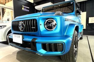 東京都江戸川区より、メルセデスベンツGクラスにマットコーティング - トータルカービューティIIC 東京都江戸川区より、メルセデスベンツGクラスにマットコーティング