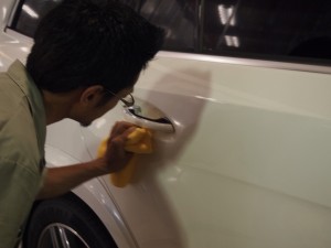 ベンツGL63 AMG　塗り込み