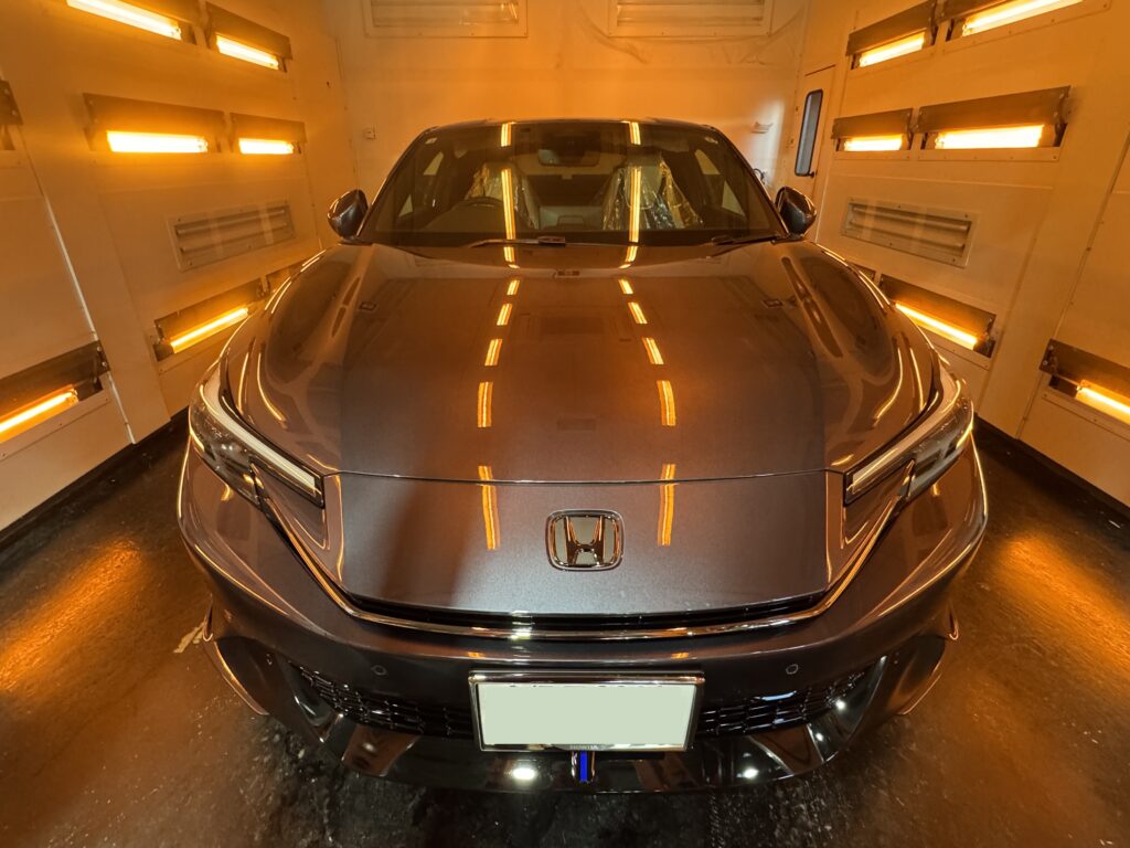千葉県船橋市より、新車のプレリュードにセラミックコーティング( SystemX MAX)