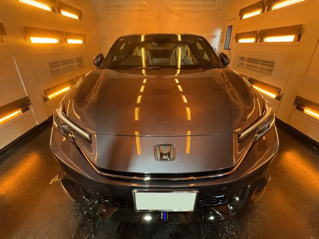 千葉県船橋市より、新車のプレリュードにセラミックコーティング( SystemX MAX)