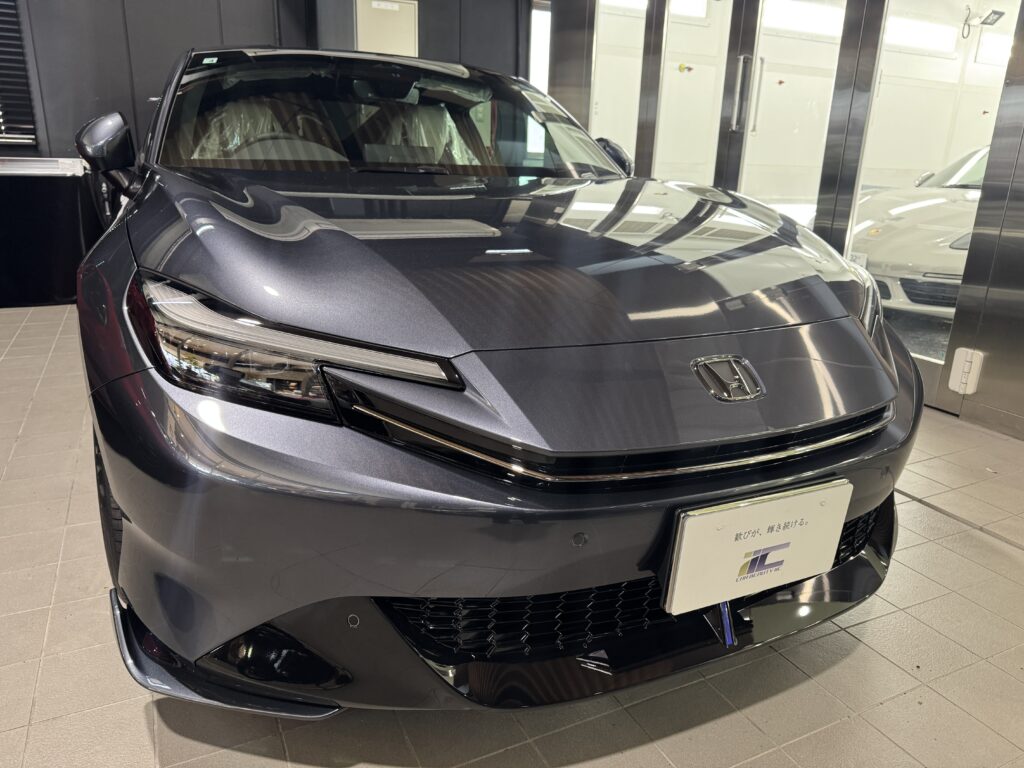 千葉県船橋市より、新車のプレリュードにセラミックコーティング( SystemX MAX)