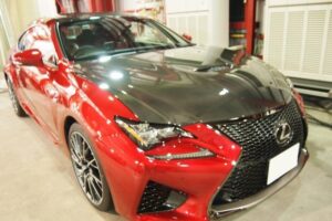 レクサスRCF　仕上がり