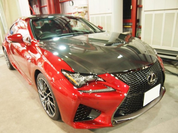 レクサスRCF 仕上がり - トータルカービューティIIC レクサスRCF 仕上がり