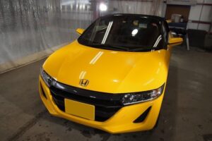 ホンダS660 にカーコーティング施工