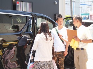 アルファード 納車立ち会い - トータルカービューティIIC アルファード 納車立ち会い