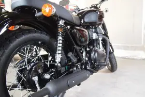 カワサキＷ８００にバイクコーティングを施工