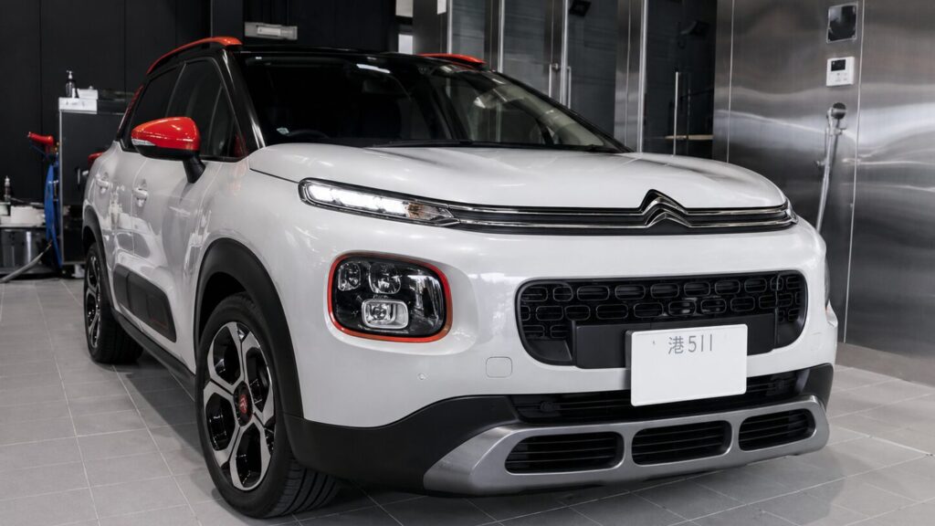 コーティング施工後のC3エアクロスSUV