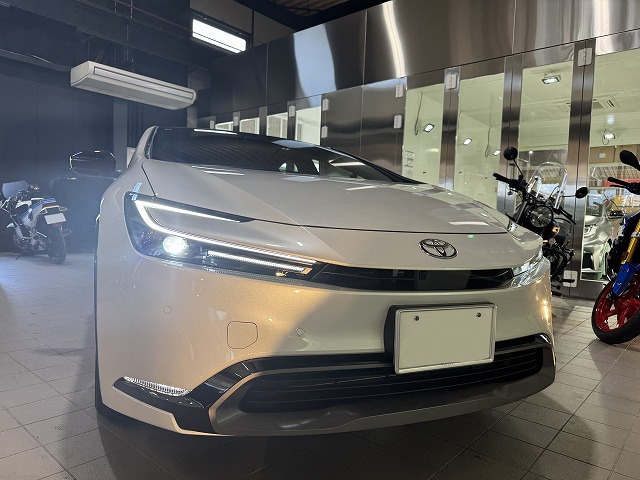 TOYOTA プリウス フロント② - トータルカービューティIIC TOYOTA プリウス フロント②
