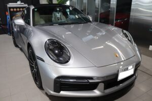 ポルシェ911ターボS　フロント