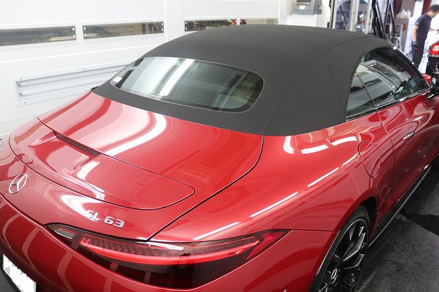ベンツAMG SL-63 リア - トータルカービューティIIC ベンツAMG SL-63 リア